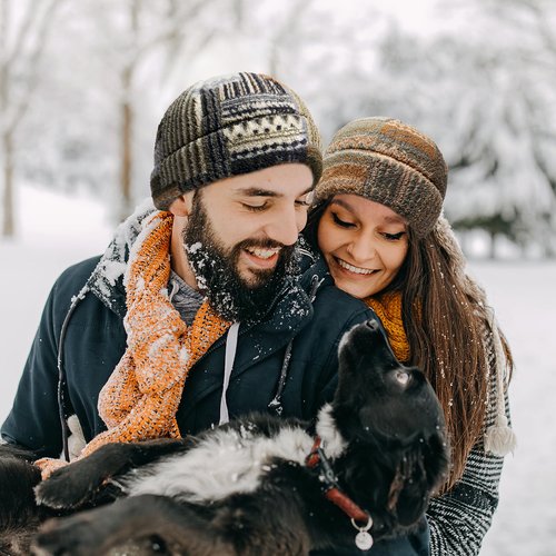 Obacke Winter Hat Men Women for Cold Weather Keep Warm (Gray)