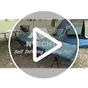 Green Self Inflating Sleeping Pad with Electric Pump, 3.14 Inch Memory Foam - Single