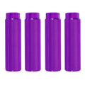 PATIKIL Aluminum Alloy Bike Pegs Fit 3/8 inch Axles, 4 Pack Anti-Skid Lead Foot Bicycle Pegs Back Seat Stands for BMX Mountain Bike Cycling Rear Stunt Pegs, Purple