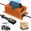 10L0L Golf Cart 18 AMP 36 Volt EZGO TXT Battery Charger with D Style Plug for Golf Carts with a Lead-Acid Battery, Maintenance-Free Battery & Lithium Battery, 18A 36V Fast Charging & Light Portable