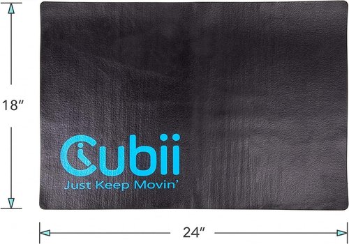 Cubii Non-Slip Workout Mat for Under Desk Ellipticals
