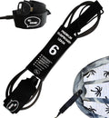 Ho Stevie! Premium Surf Leash - Tangle-Free, Lightweight 1/4" Cord - Feels Like Surfing Leashless - 6/7/8/9 Feet