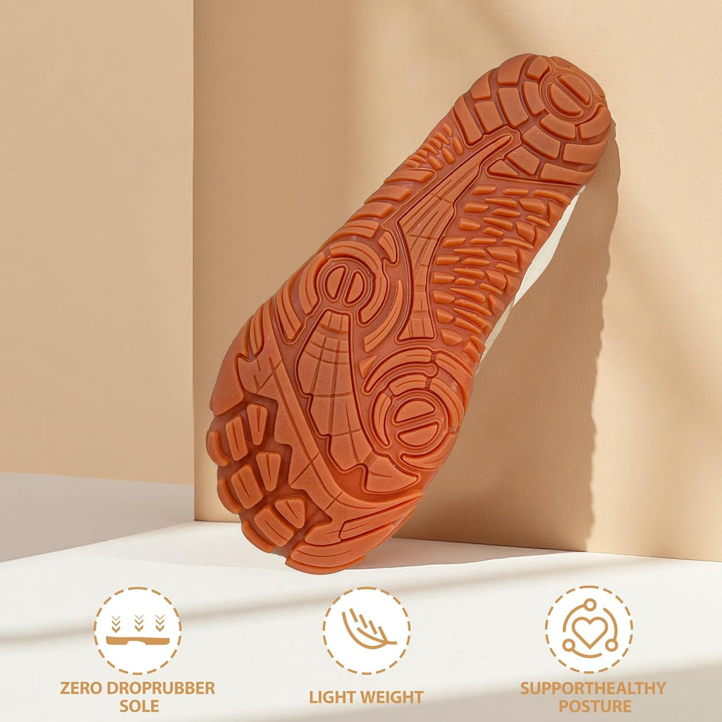 Barefoot Shoes - Zero Drop Minimalist Design | Lightweight & Breathable for Trail Running | Unisex