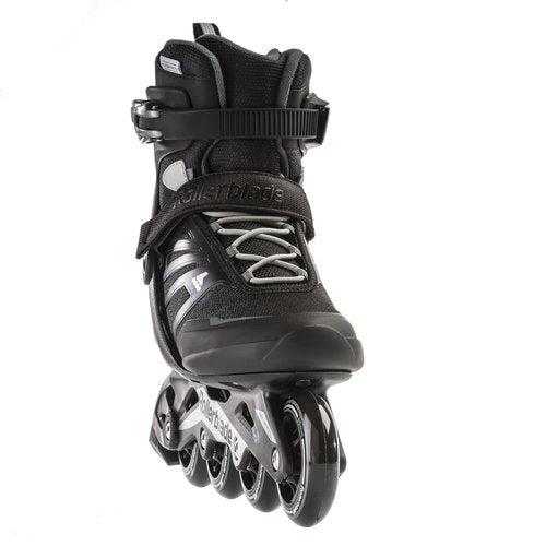 Rollerblade ZETRABLADE Skates, Adult Unisex, Black/Silver, 40 1/2