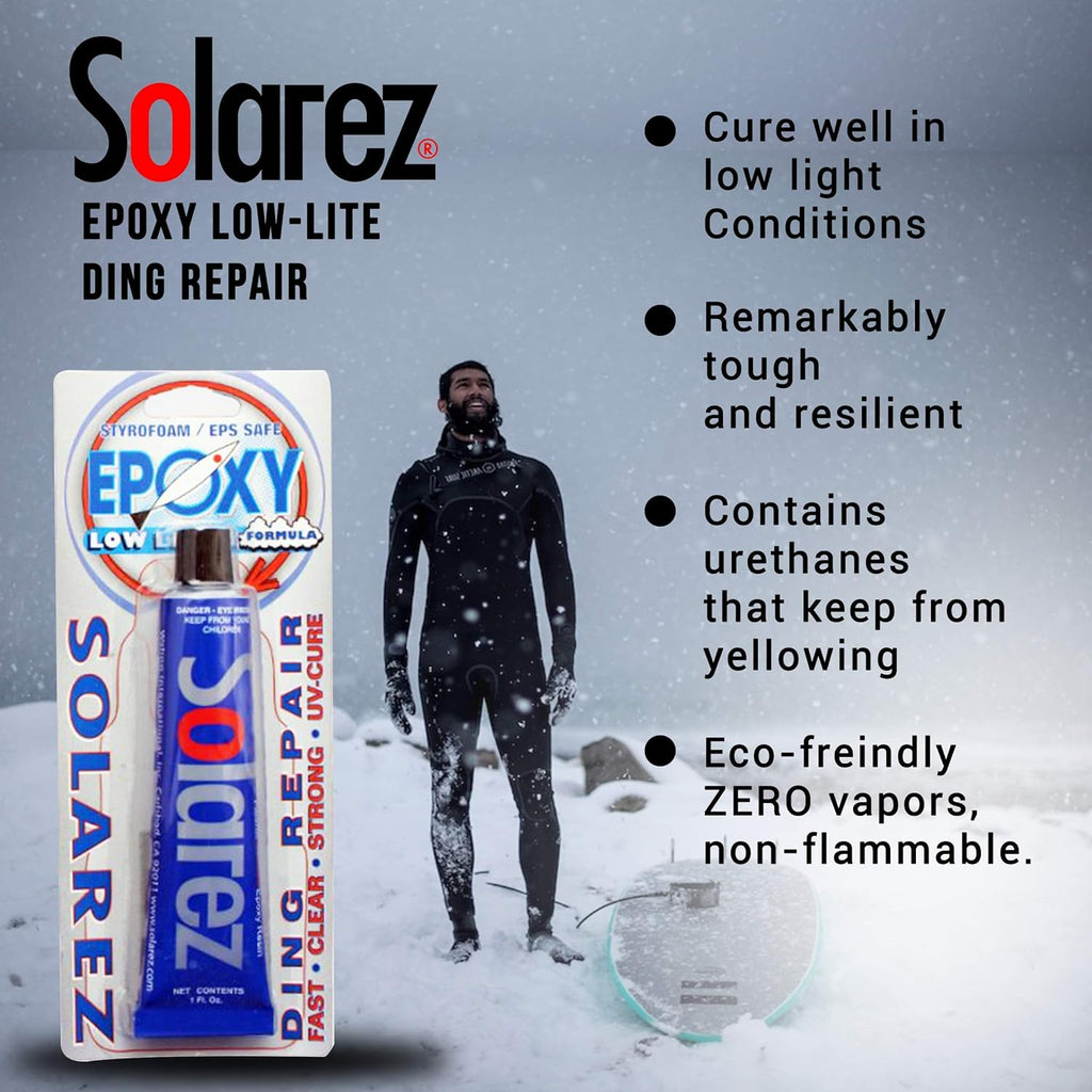 Solarez Epoxy - Low Light Formula for Superior Bonding | Ideal for All Your Repair Needs