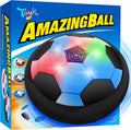 Toyk Boy Toys - LED Hover Soccer Ball - Air Power Indoor/Outdoor Football Game | Perfect Birthday Gift for Ages 3-12