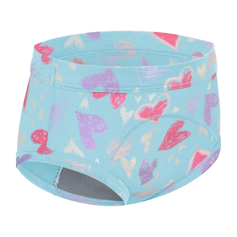 Hanes Toddler Potty Training Underwear - 5 Pack Heavy Absorbency, Pink/Purple 4-5T