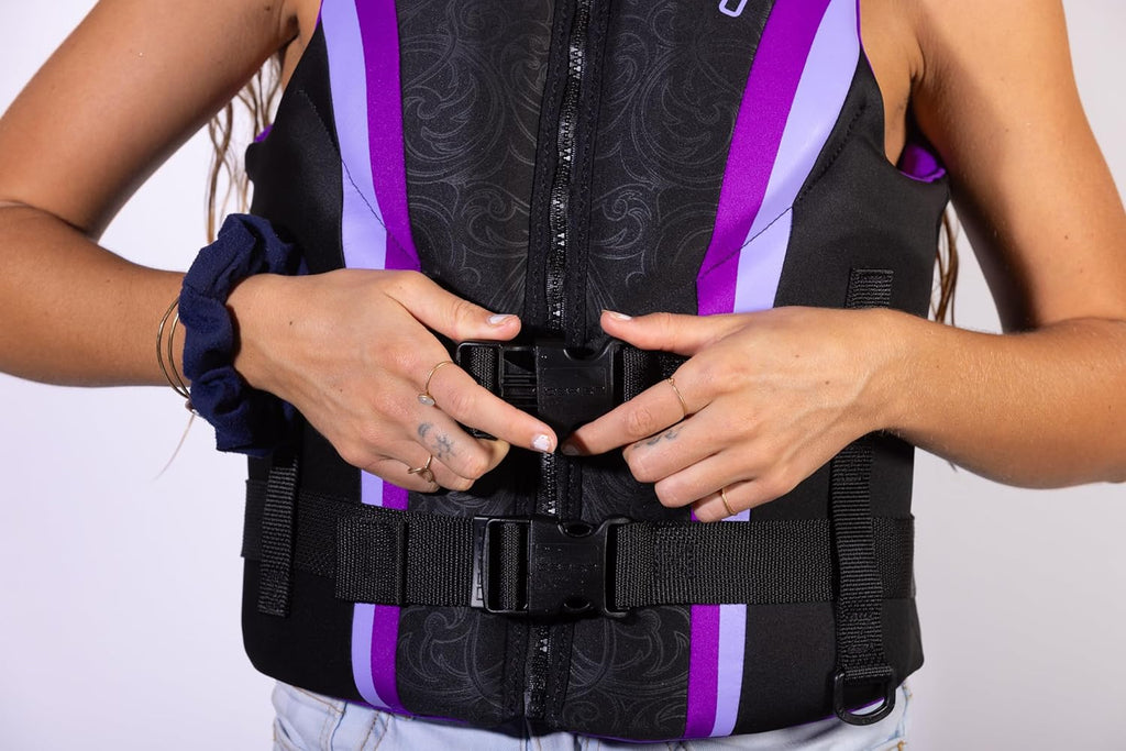 O'Brien Impulse Women's Life Jacket - US Coast Guard Approved for Water Sports | Boating, Skiing, Surfing