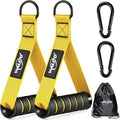 WALITO Exercise Handles and Gym Ankle Straps, Replacement Cable Machine Attachments for Home Gym Equipment, Pulley System, Pilates, Resistance Bands, Strength Trainer