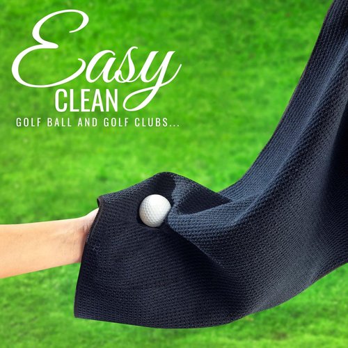 CybGene Papi Golf Towel, Papi Gifts on Father‘s Day, 15.8 x 23.6 inches Microfiber Golf Towel for Golf Bags