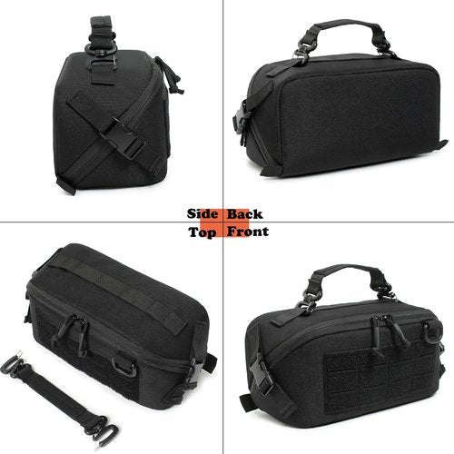 Katadem Tactical Pouch - Wide Open Design Travel Toiletry Organizer | EDC Military Gear Storage