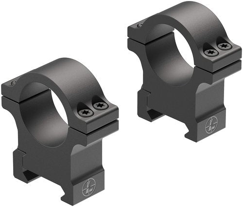 Leupold Open Range Cross-Slot Rings 1", 1" High with a Matte Finish
