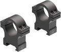 Leupold Open Range Cross-Slot Rings 1", 1" High with a Matte Finish