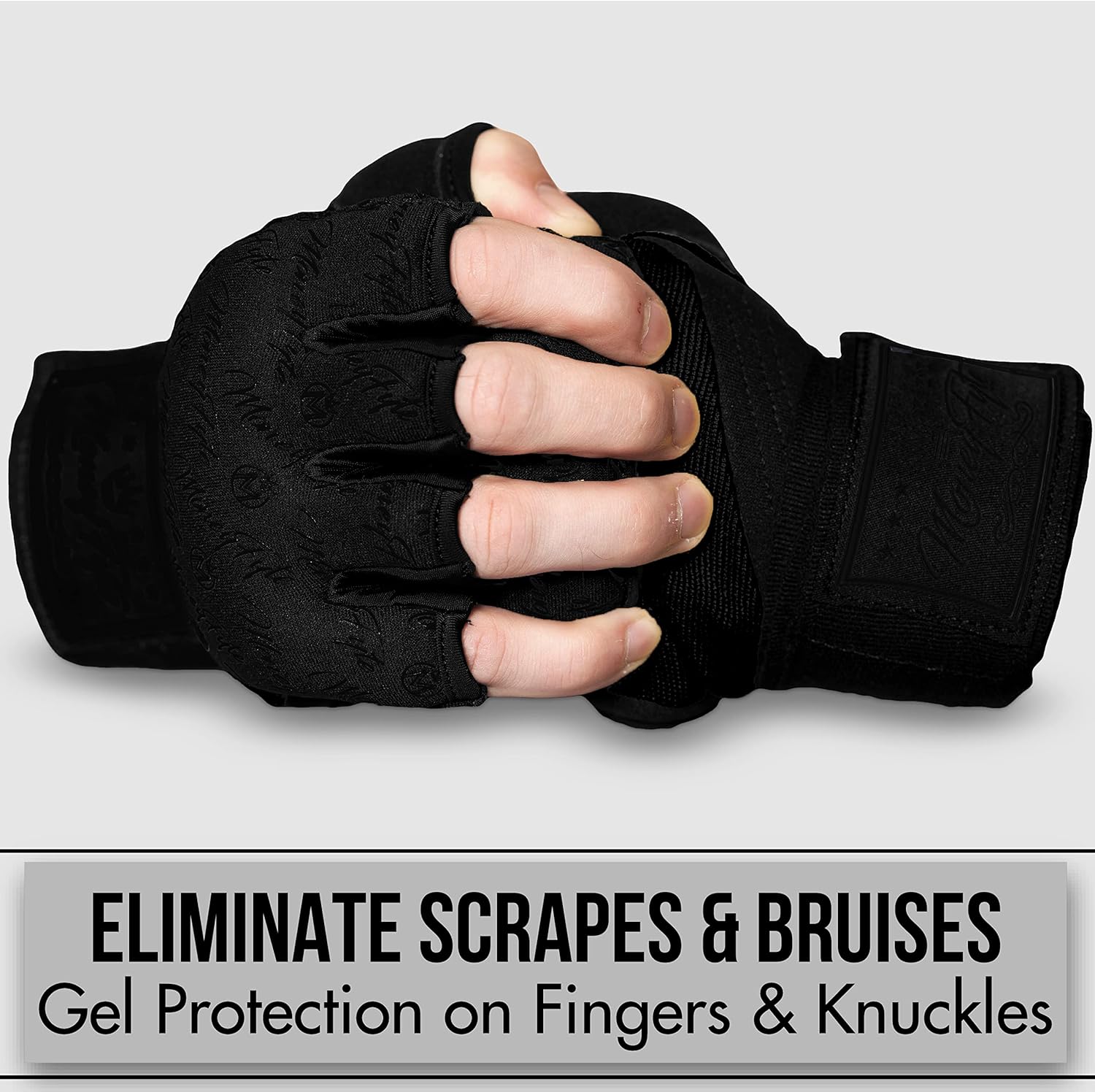 Quick Gel Boxing Wraps - Ultimate Fist & Knuckle Protection for Kickboxing, MMA, Muay Thai | Unisex Sizes
