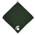 Team Golf NCAA Michigan State Spartans Microfiber Golf Towel, 15x15 (Multicolor)