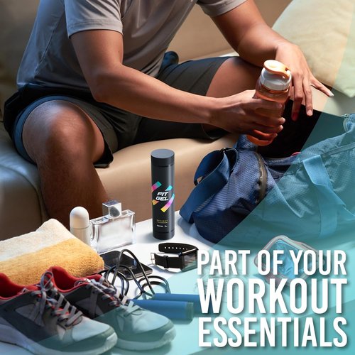 FitGel Sweat Enhancer Roll-On Gel Stick - Thermogenic Workout Booster for Maximum Sweat - 7oz Size