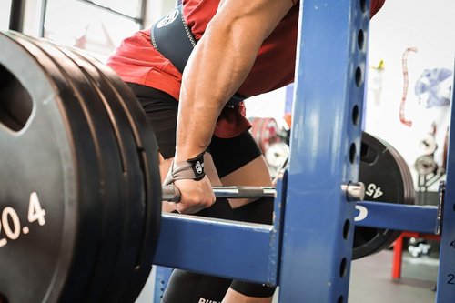 Gymreapers Lifting Wrist Straps - Padded Neoprene for Weightlifting & Powerlifting | 18-Inch Cotton Length