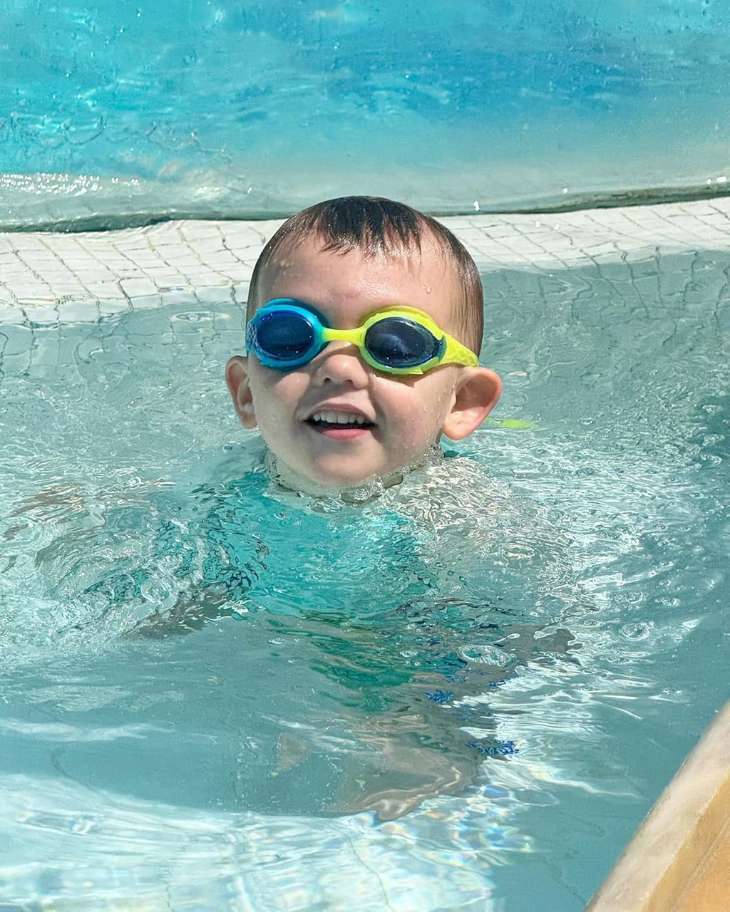 OutdoorMaster Kids Swim Goggles - Quick Adjustable Strap | 2 Pack for Comfortable Swimming
