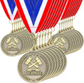Quelay Gold Winner Medals - 30 Pcs 2'' Award Medals with Neck Ribbons for Tournaments & Competitions