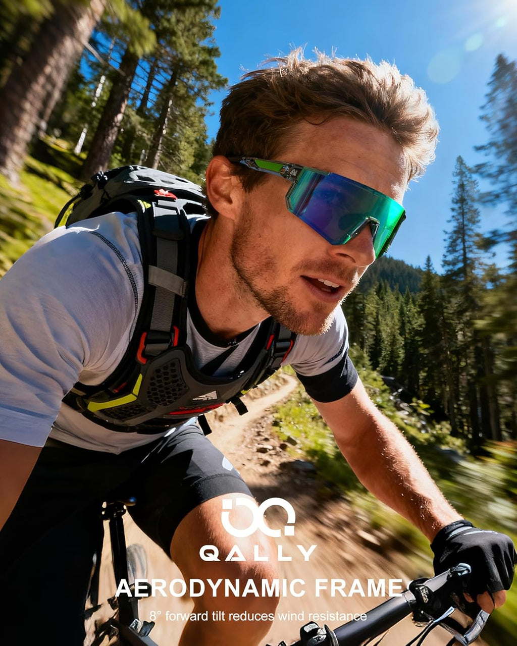 Skiennix Polarized Sports Sunglasses - UV400 Protection for Men & Women | Ideal for Cycling & Running