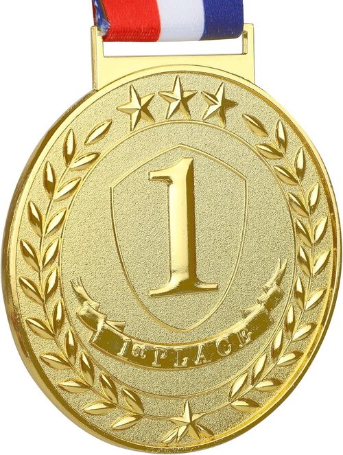 Abaokai Olympic Style Winner Medals - Gold, Silver, Bronze Awards | 3 Inches for Competitions & Parties