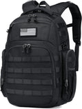 Wotony Tactical Backpack - Military-Grade Design for Men | Compact Black Assault Bag
