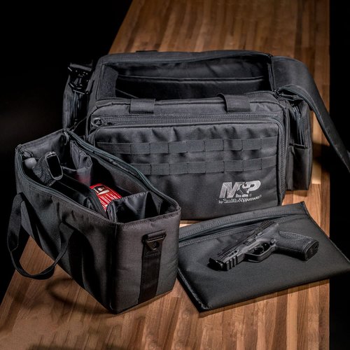 Smith & Wesson M&P Officer Tactical Range Bag with Weather Resistant Material for Shooting, Range, Storage and Transport