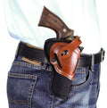 DeSantis The Wild Hog Hybrid Gun Holster, Fits S&W L Frame 4”, Ruger GP100 4”, Colt Python 4”, Built From 1060D Senior Ballistic Nylon, Ambidextrous