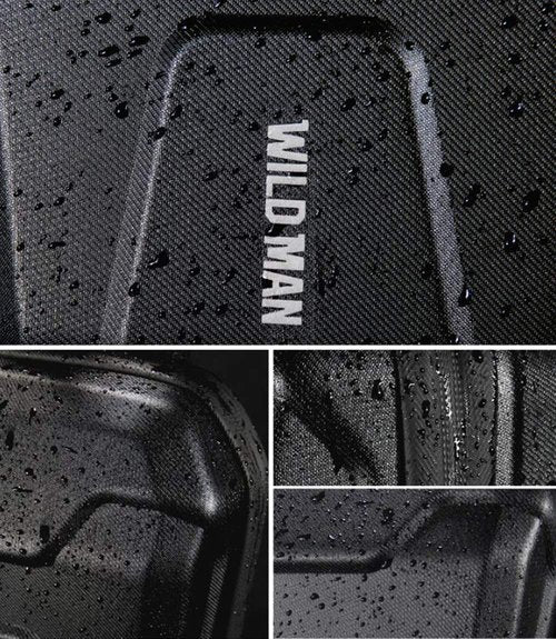 WILD MAN 2.5L Hard Shell Rainproof Scooter Storage Bag for Kick Scooters Folding Bike Kick Board （TS9）