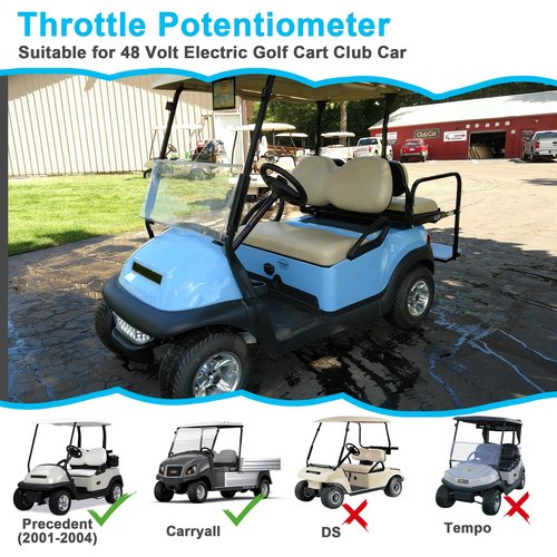 10L0L Golf Cart MCOR 4 Conversion Kit for 48V Golf Cart Club Car Precedent (2001-2004) & Carryall, Replacement Part AM293001 103327901 (1)