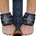 Iron Infidel Wrist Wraps - 18" Heavy Duty Support for Weightlifting & Crossfit | Gym Accessories for Men
