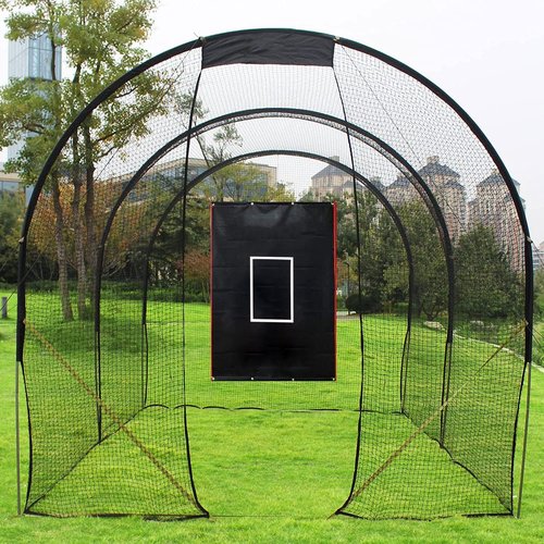 Batting Cage Backstop - Heavy Duty PVC Coated Oxford Fabric | Baseball & Softball Training Aid