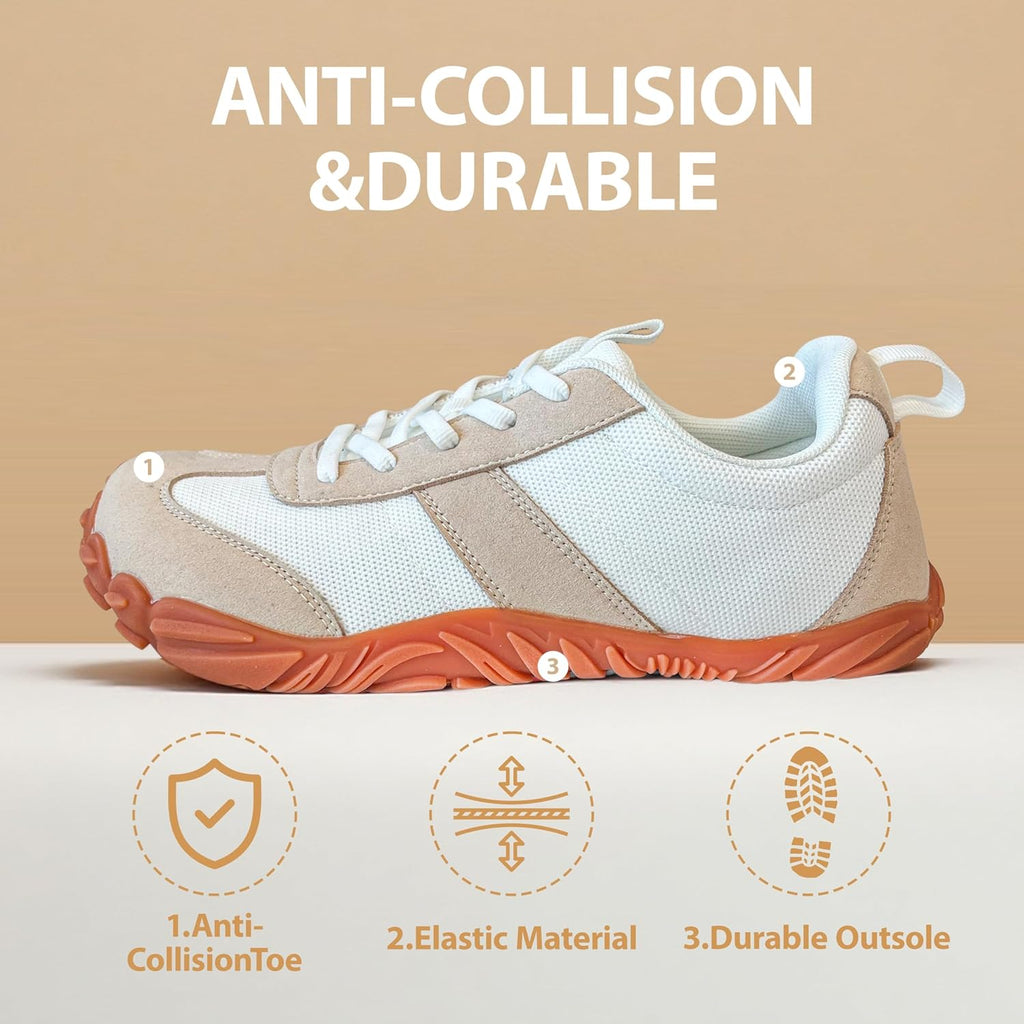 Barefoot Shoes - Zero Drop Minimalist Design | Lightweight & Breathable for Trail Running | Unisex