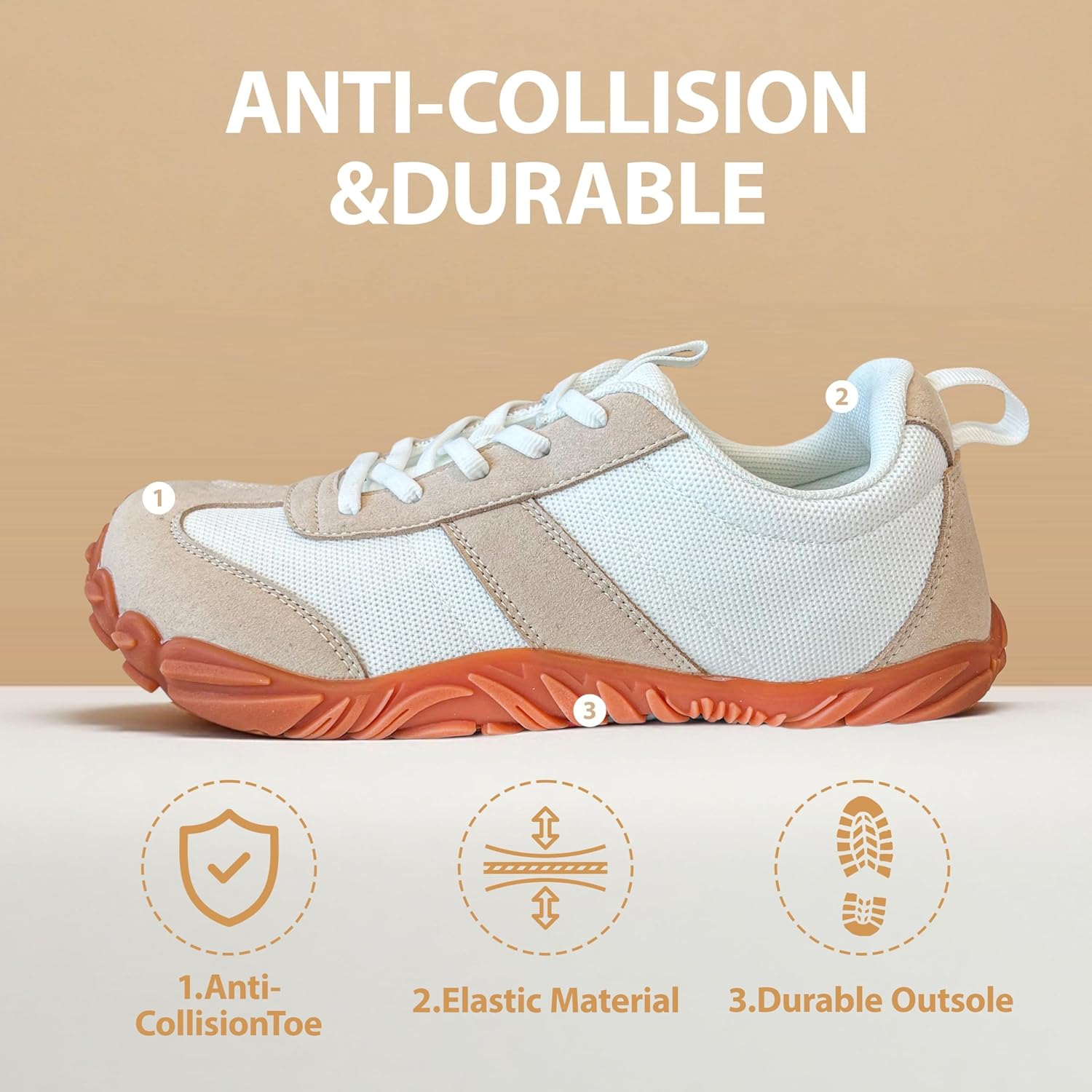 Barefoot Shoes - Zero Drop Minimalist Design | Lightweight & Breathable for Trail Running | Unisex