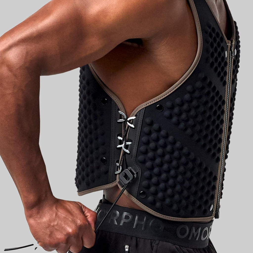 OMORPHO Men's G-Vest Icon - Adjustable 10 lb Weighted Vest for Enhanced Comfort in Training | Hiking & Running