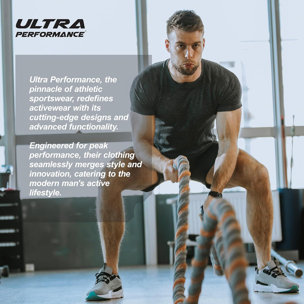 Skiennix Ultra Performance Men's Athletic Running Shorts - 3 Pack Super Stretch Gym Shorts | 7 Inch Inseam