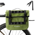 ROCKBROS Bike Panniers 15L Capacity Waterproof Bike Rack Bag Bicycle Panniers for Cycling Commuting Bikepacking Green