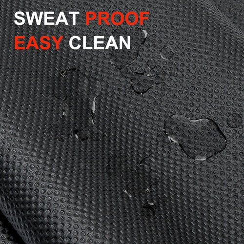 Exercise Bike Mat, Treadmill Mat for Carpet & Hardwood Floors - Noise-Reducing Non-Slip Floor Protector, Durable Fitness Equipment Mat for Stationary Bike, Gym & Home Workouts (Black, 30"x60")