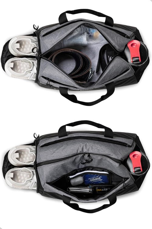 Fitgriff® Gym Bag V2 - Versatile Duffle Bag with Shoe & Wet Compartment for Travel, Sports & Fitness