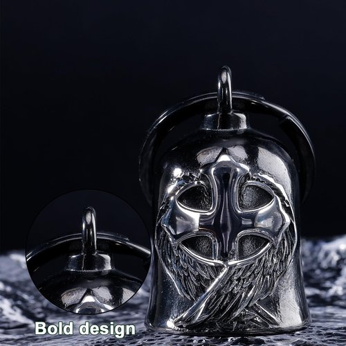 Motorcycle for Bells - Motorcycle Angel Bell for Men Women,Bell Biker Accessory,Guard Riding Safety