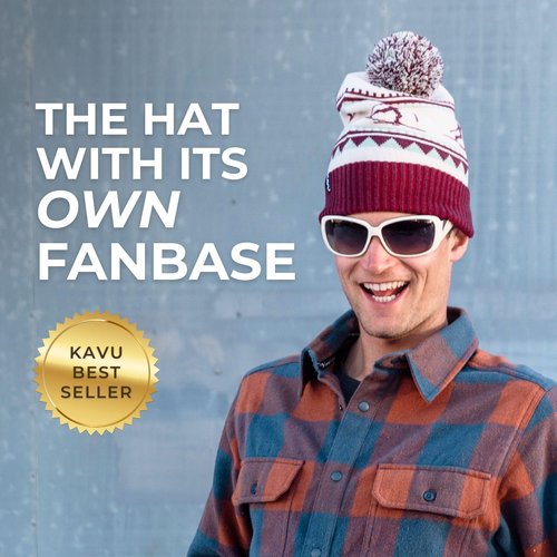 KAVU Herschel Beanie, Mountain Stripe, One Size