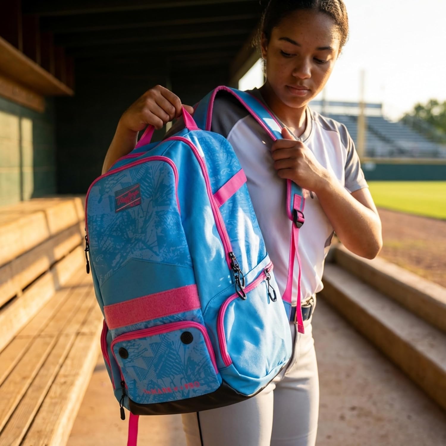 Rawlings Gamer Series Backpack - Durable Equipment Bag for Baseball/Softball | Multiple Colors Available