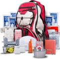 Blue Seventy-Two - Pro Series - Red Deluxe 72 Hour Emergency Backpack Survival Kit for 1 Person | Survival Kits for Emergencies (Includes Water Tablets)