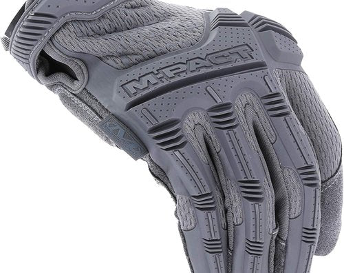 Mechanix Wear M-Pact Tactical Gloves - Touchscreen Safety Gloves with Impact Protection | Grey, X-Large