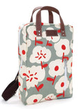 MAIKA Recycled Canvas Zippered Backpack, Sierra, Grey