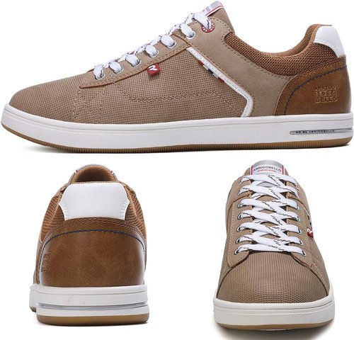 AX BOXING Men's Casual Sneakers - Breathable Comfort Walking Shoes for Men