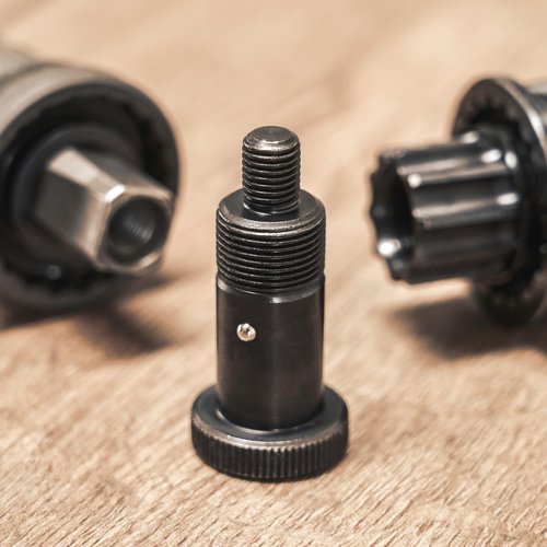 BikeHand Bike Bicycle - Internal Tapered, Octalink, ISIS Splined - Compatible with Shimano Bottom Bracket Removal Remover Tool - Long Handle - Guide Pin for Easy Removing & Installing