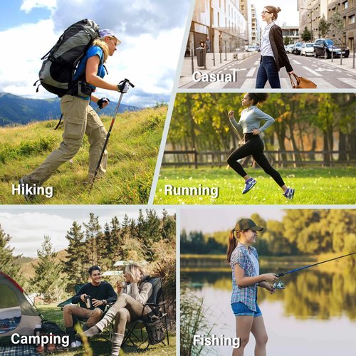 nayjury Womens Cargo Pants Elastic Waisted with Pockets,Women's Military Tactical Casual Work Hiking Pants Trousers(Black-12)