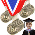 Remuuly 30/60 Pcs Kindergarten Graduation Award Medals for Kids 2'' Preschool Award Medallion with Neck Ribbon Congrats Graduation Gifts for School Student Party Favor(30 Pcs,Bear)