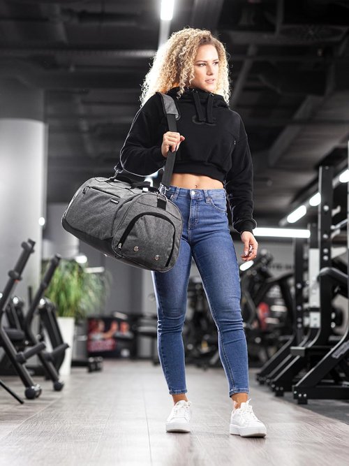 Fitgriff® Gym Bag - Versatile Duffle with Shoe & Wet Compartment for Travel, Sports & Fitness